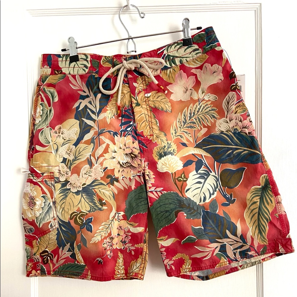 Rare Rugby Ralph Lauren swim trunks